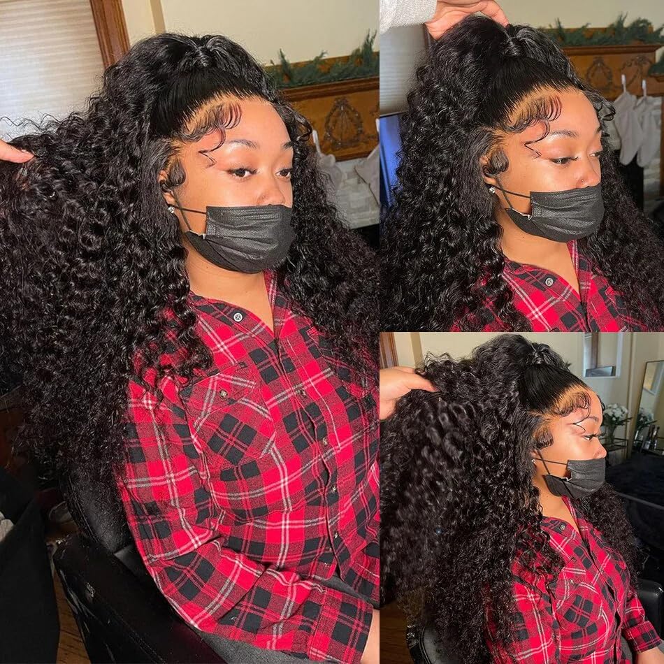 HILYN 26 inch wig next to ruler for accurate length reference
