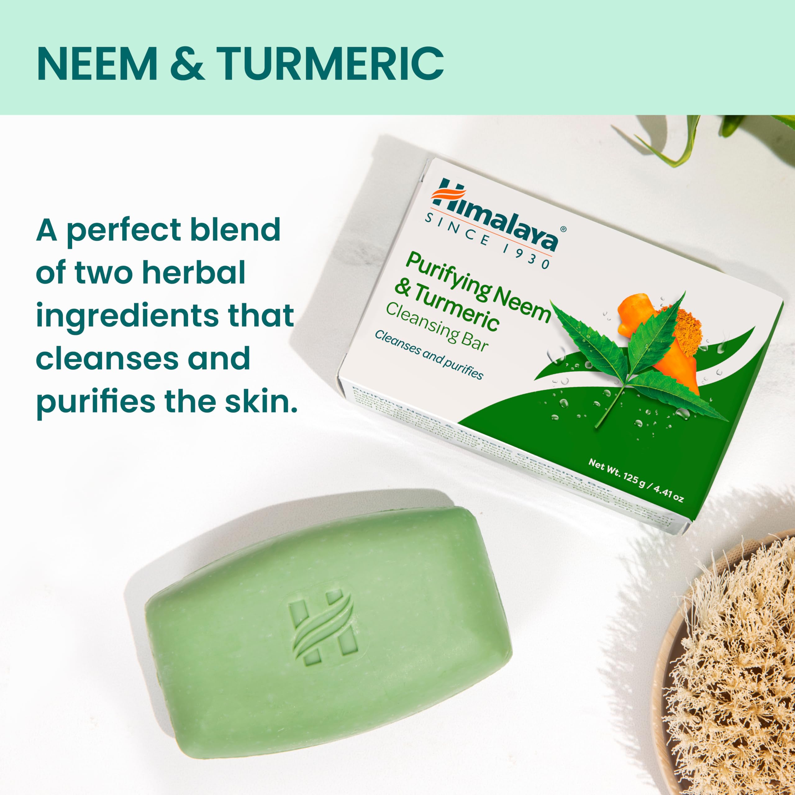 Himalaya cream and honey bar lather texture demonstrating moisturizing benefit