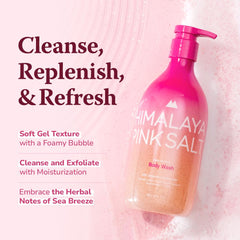 HIMALAYA PINKSALT ingredients panel highlighting key actives for informed buyers