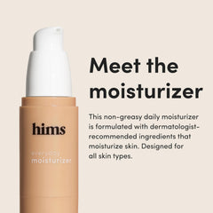hims cream texture close-up highlighting lightweight, non-greasy formula for quick absorption