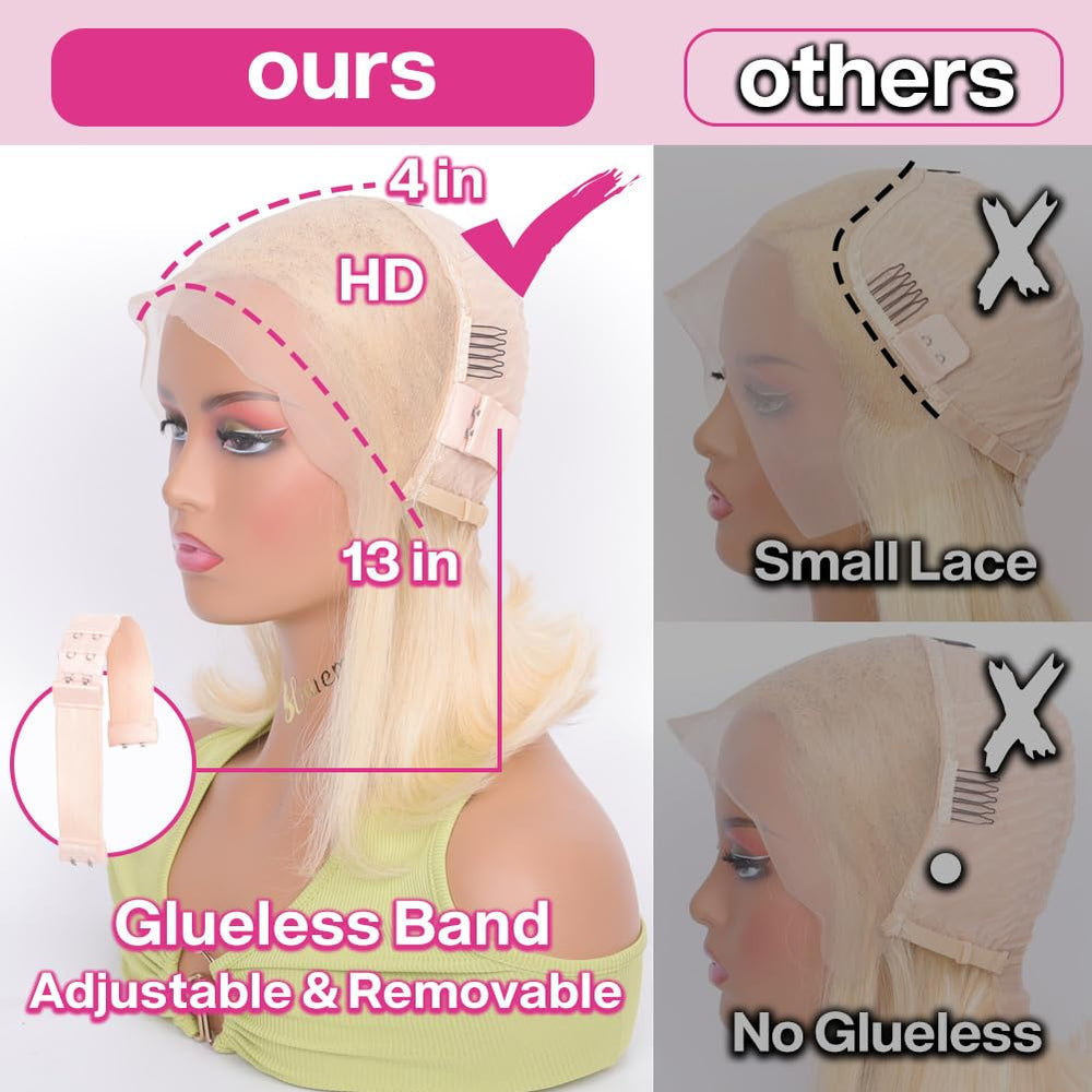 HIRIREMY inside cap view with straps and combs for secure glueless fit