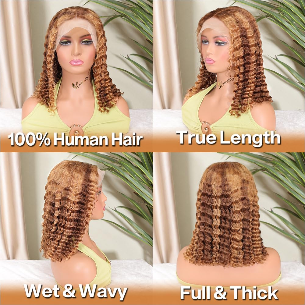 HIRIREMY side profile worn wig demonstrating glueless fit and flattering bob benefit easy wear