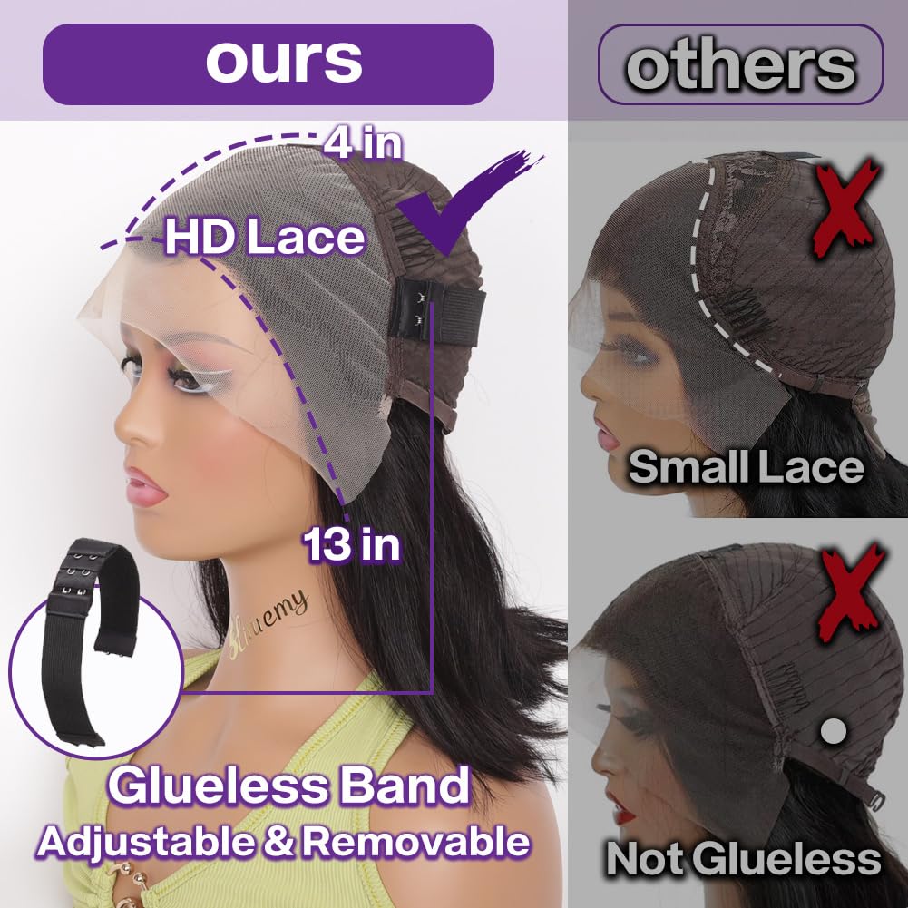 HIRIREMY hair texture detail showing silky smooth ends for easy styling