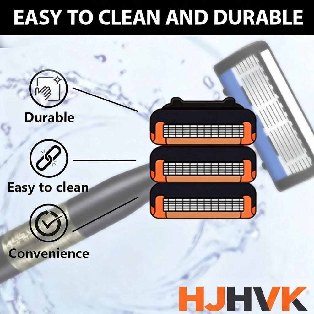 HJHVK blades in bathroom setting suggesting convenience and storage