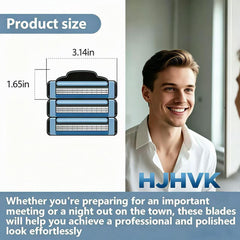 HJHVK blade edge macro detail showing precision nano blades and durability