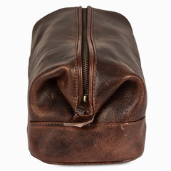 HLC close-up of leather grain highlighting durable genuine leather and natural patina