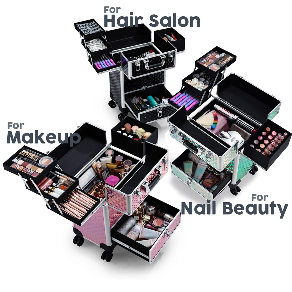 Hododou open top tray displaying organized brushes and palettes for quick access