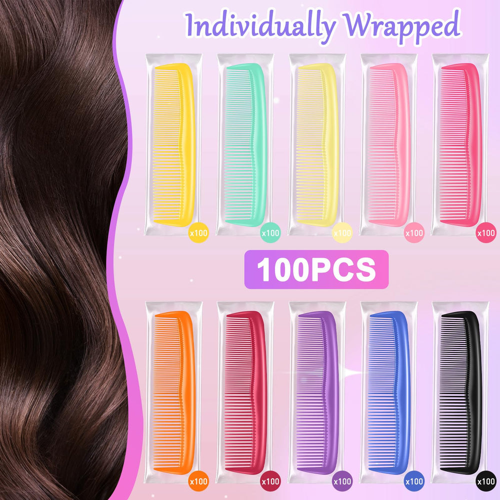 HOFASON spread of ten vibrant comb colors, helps quick selection and variety