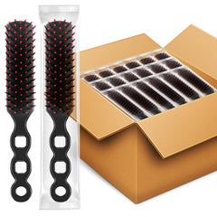 HOFASON front packaging showing 100 individually wrapped brushes, easy distribution benefit