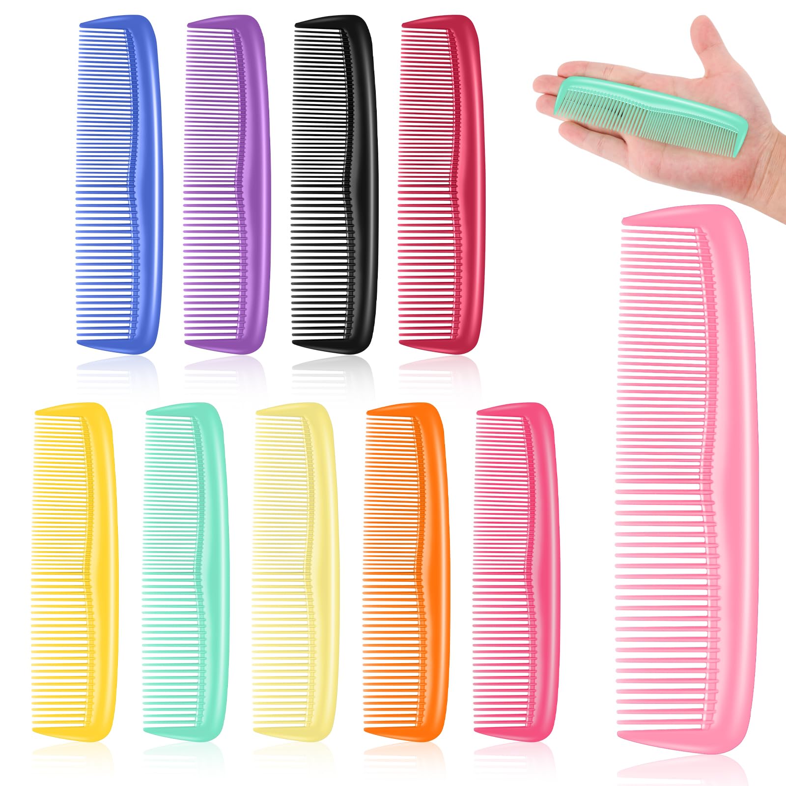 HOFASON comb slipped into a travel bag pocket for instant grooming access