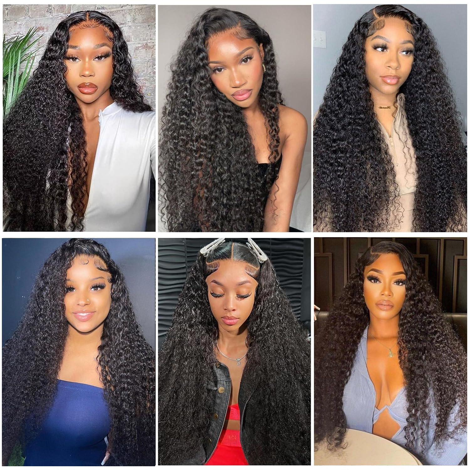 Hoiloxa wig beside ruler illustrating 24 inch true-to-length measurement