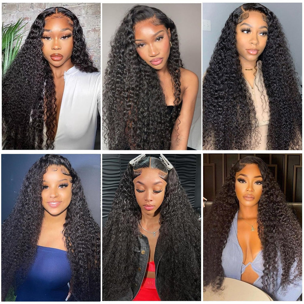 Hoiloxa wig beside ruler illustrating 24 inch true-to-length measurement