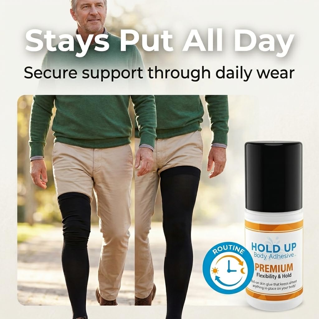 Hold Up Body Adhesive roller tip applying smooth bead for precise control