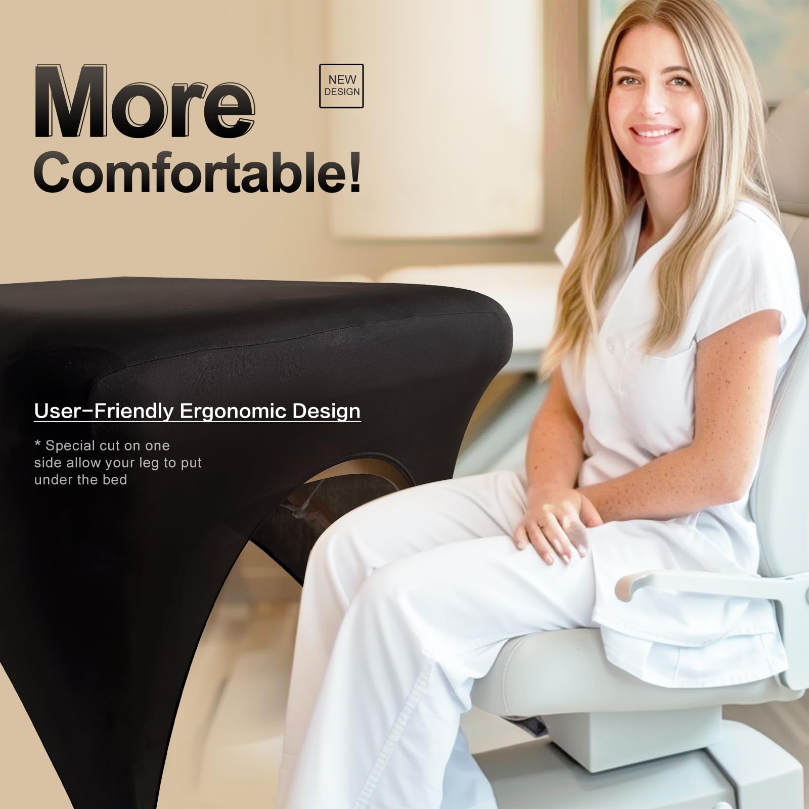 HOLITS cut-out side detail demonstrating ergonomic opening for technician comfort