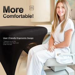 HOLITS cut-out side detail demonstrating ergonomic opening for technician comfort