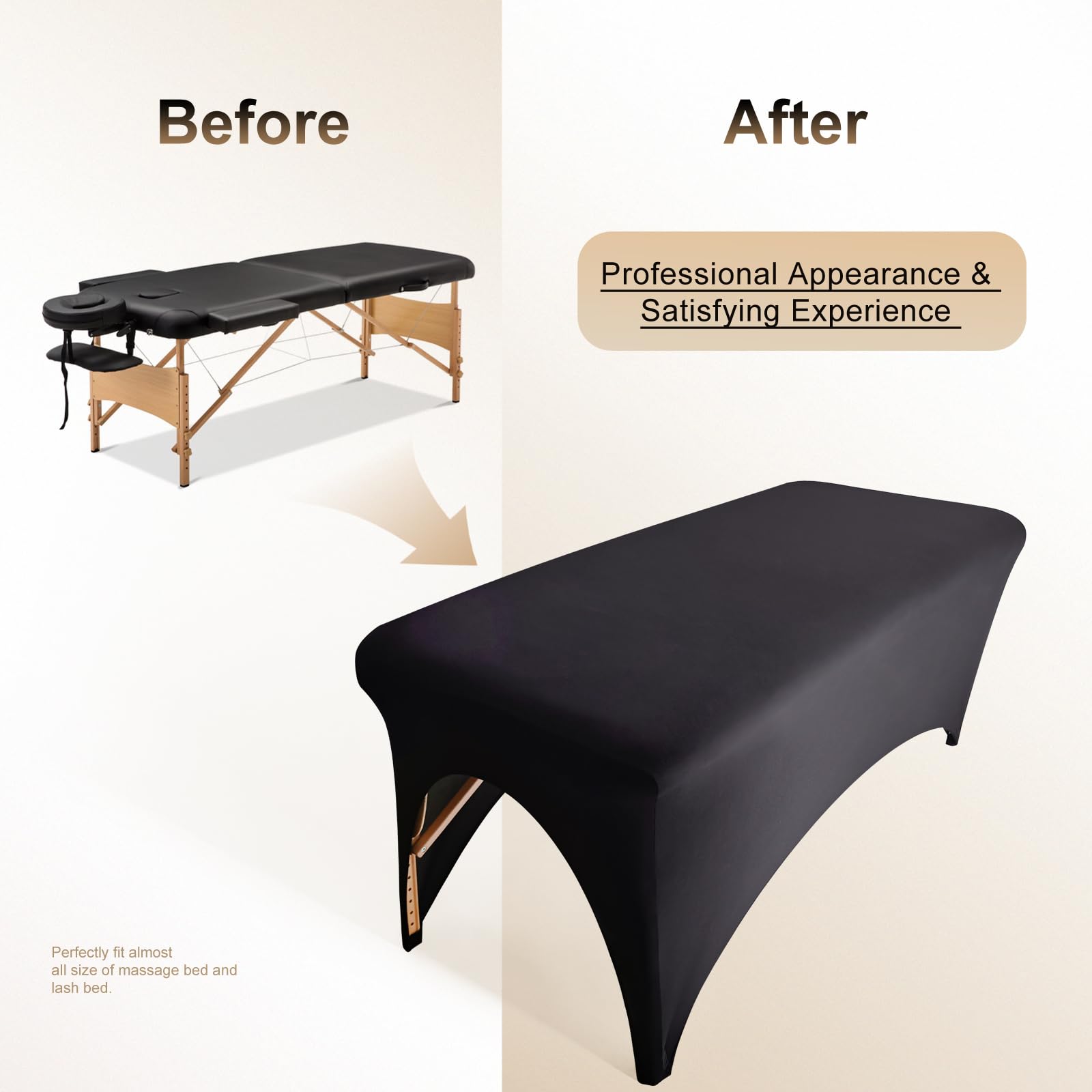 HOLITS in beauty salon treatment setup showing neat professional presentation