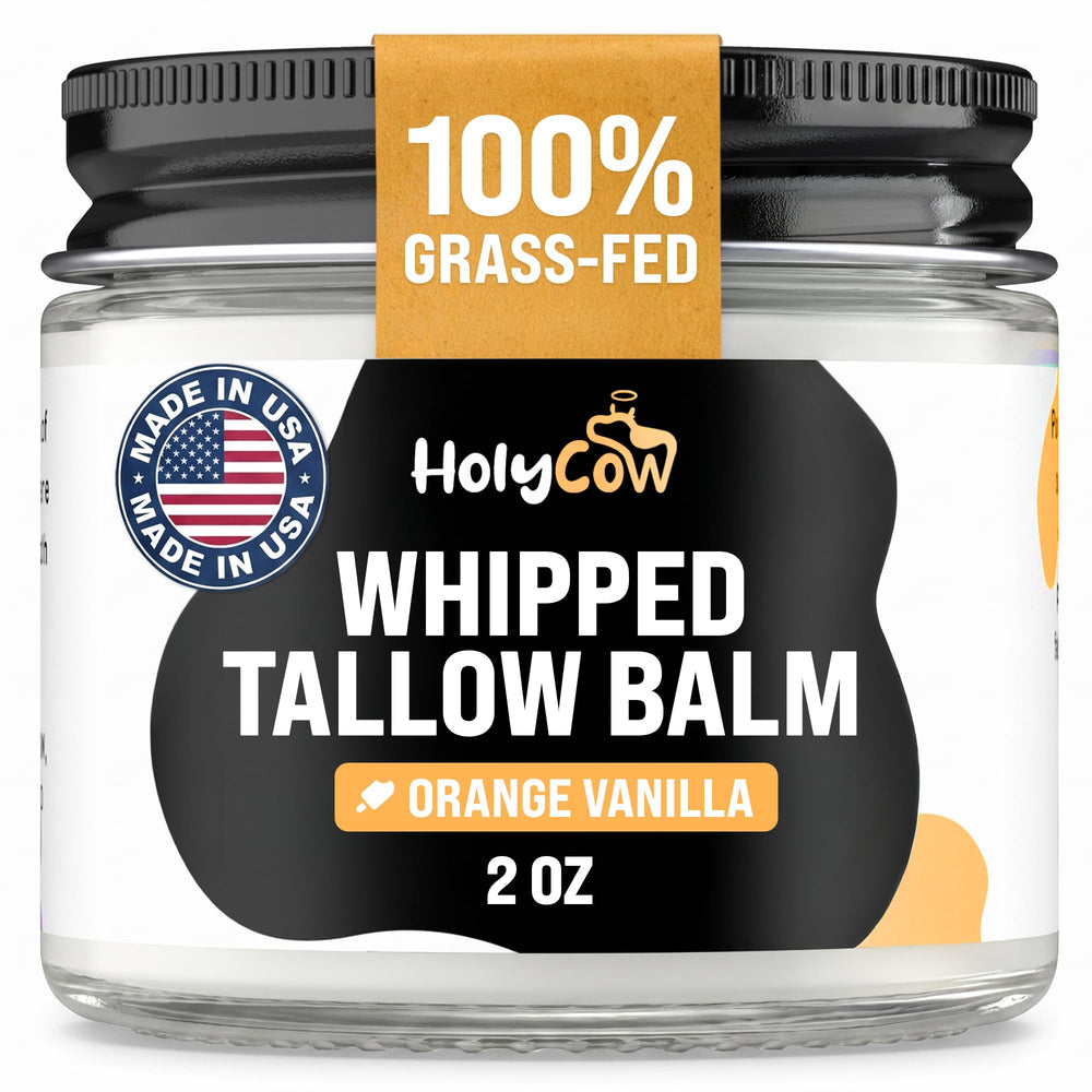 Hands applying HolyCow balm to dry skin showing fast absorption and hydration