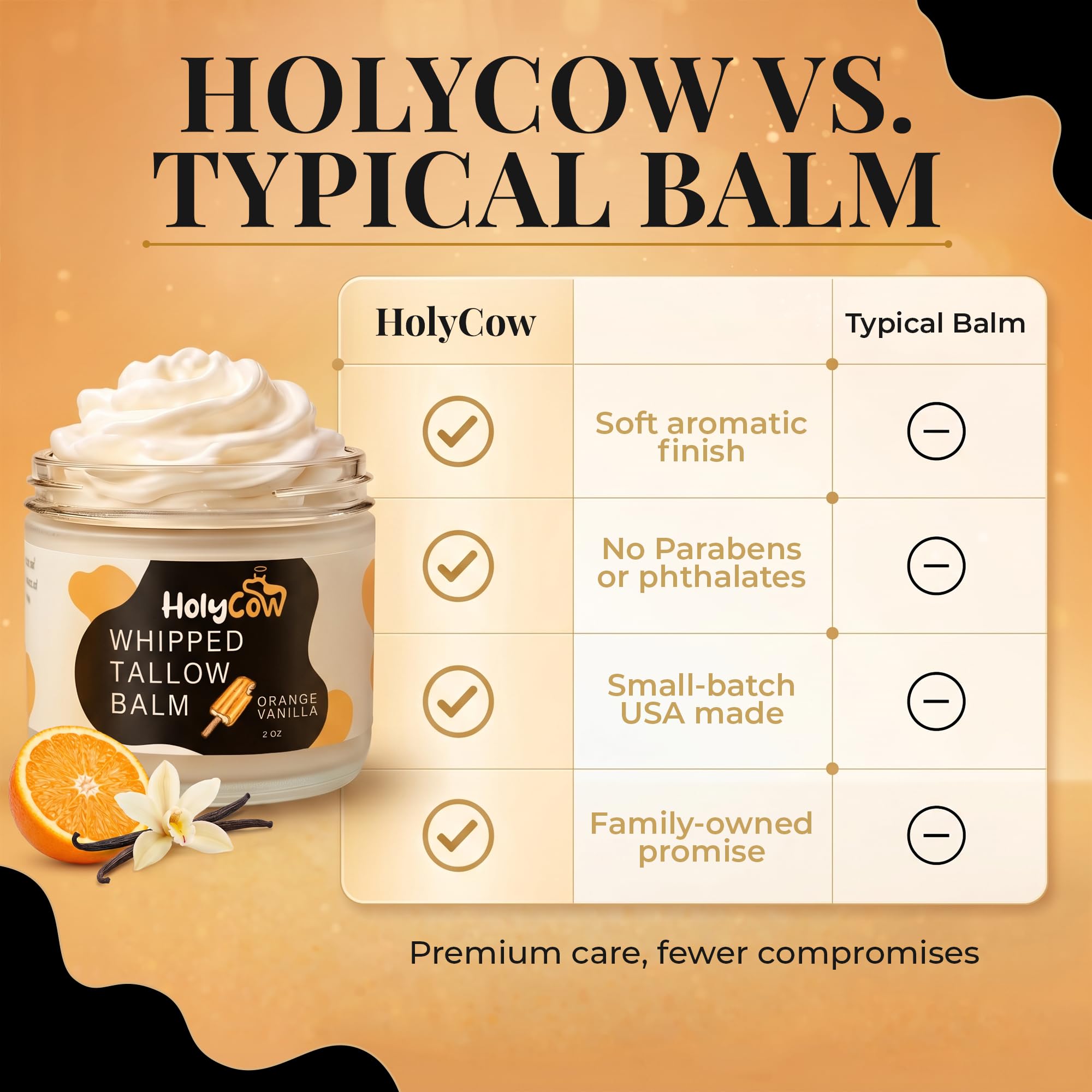 Bathroom countertop scene with HolyCow jar illustrating daily skincare use
