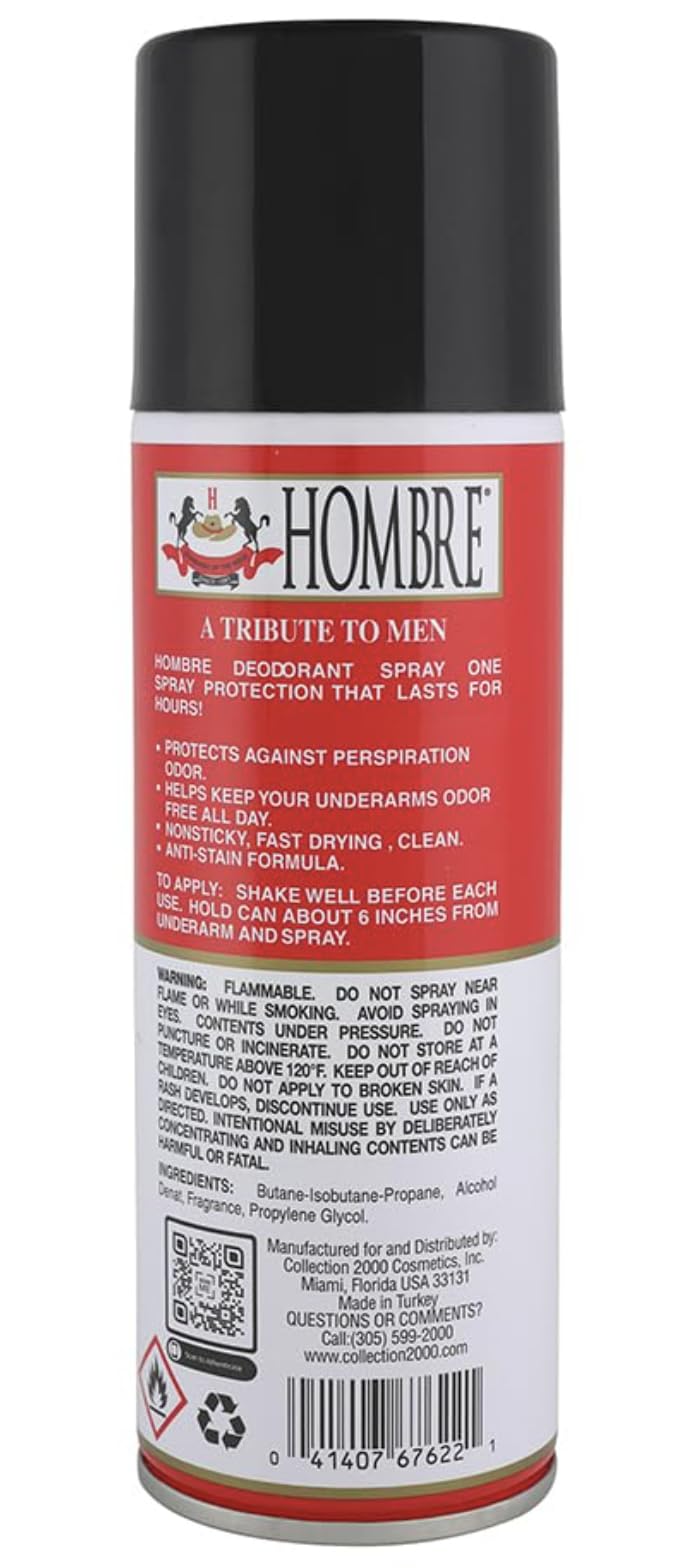 HOMBRE spray nozzle close-up highlighting easy application benefit