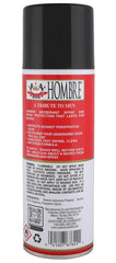 HOMBRE spray nozzle close-up highlighting easy application benefit