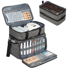 HOMEST front view showing organized polish storage and fast access