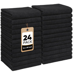 HOMEXCEL front view of 24-pack towels showing bulk supply and value