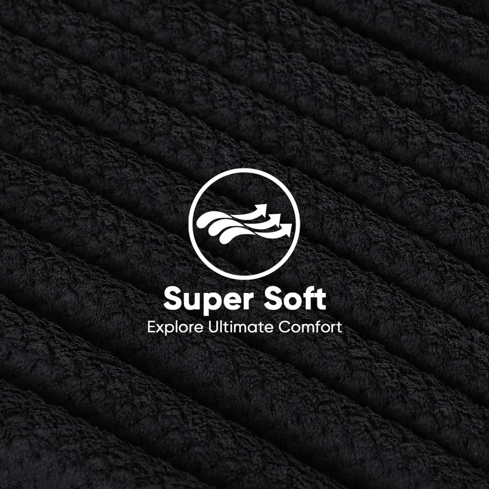 HOMEXCEL microfiber close-up showing plush texture and gentle feel