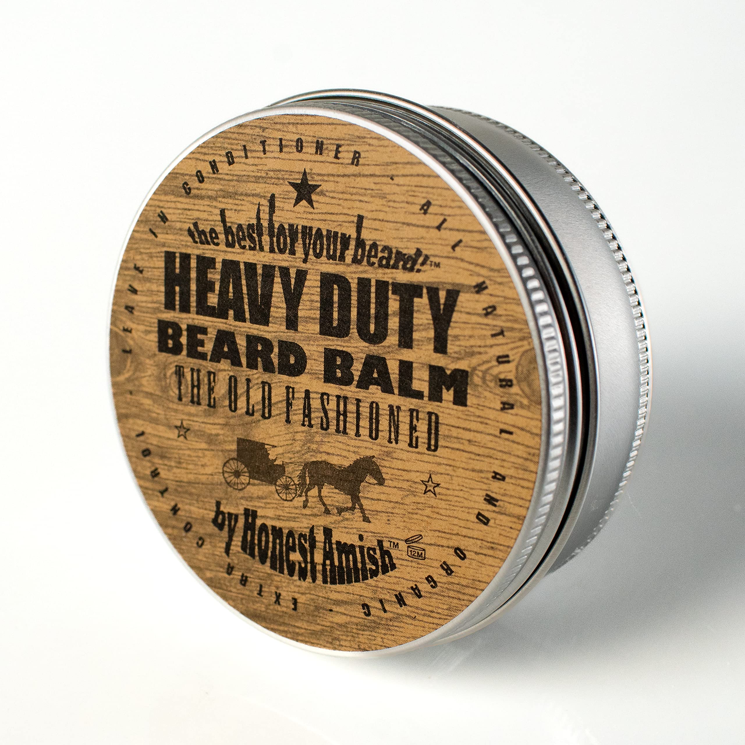 Honest Amish balm texture close-up highlighting smooth organic shea butter benefit