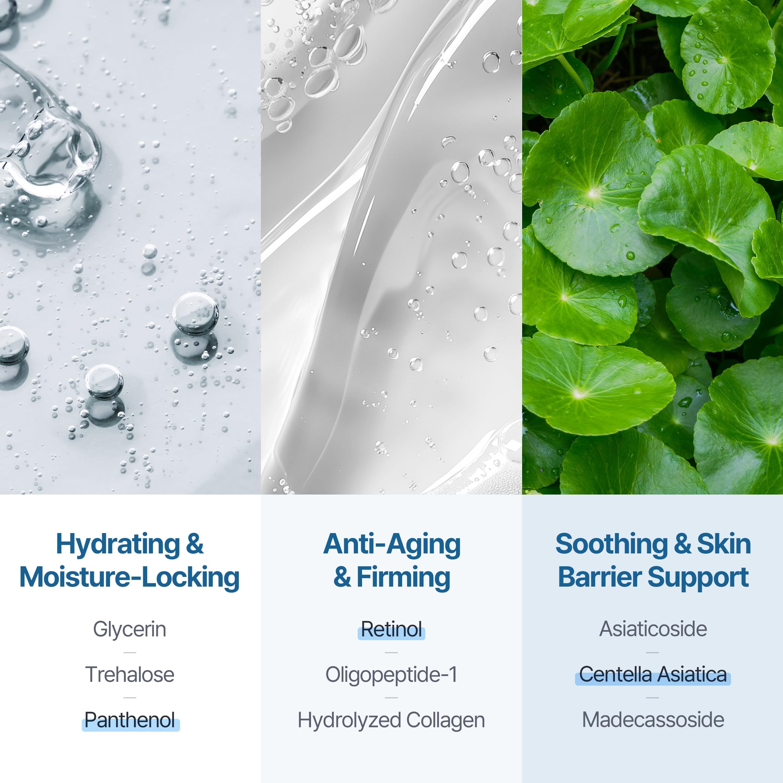Honeydew Labs ingredient label showing clean formula benefits