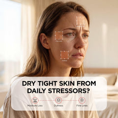 HONGRSMY cream texture close-up showing smooth consistency benefit: lightweight absorption