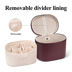 honitty internal compartments with removable dividers for organized storage