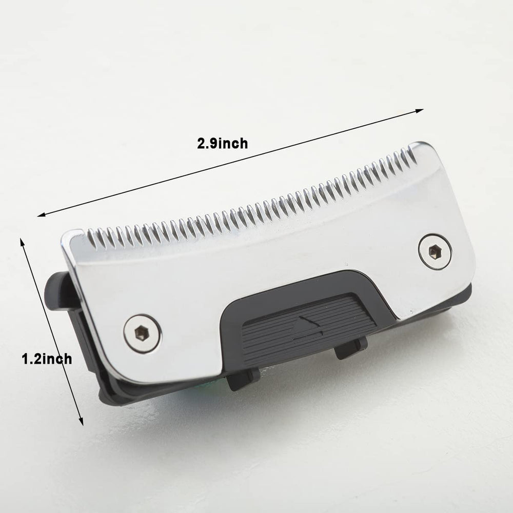HONTEC blade installed on trimmer demonstrating easy replacement and performance