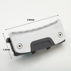 HONTEC blade installed on trimmer demonstrating easy replacement and performance