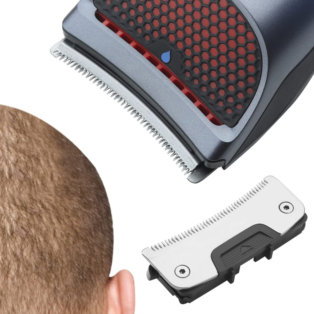 HONTEC blade beside ruler showing compact size and accurate compatibility
