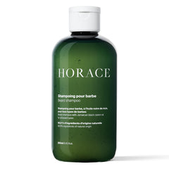 HORACE front packaging showing bottle and logo for clear product ID and trust