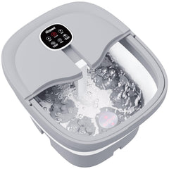 HOSPAN foot spa front view showing full tub and control panel benefit relaxation