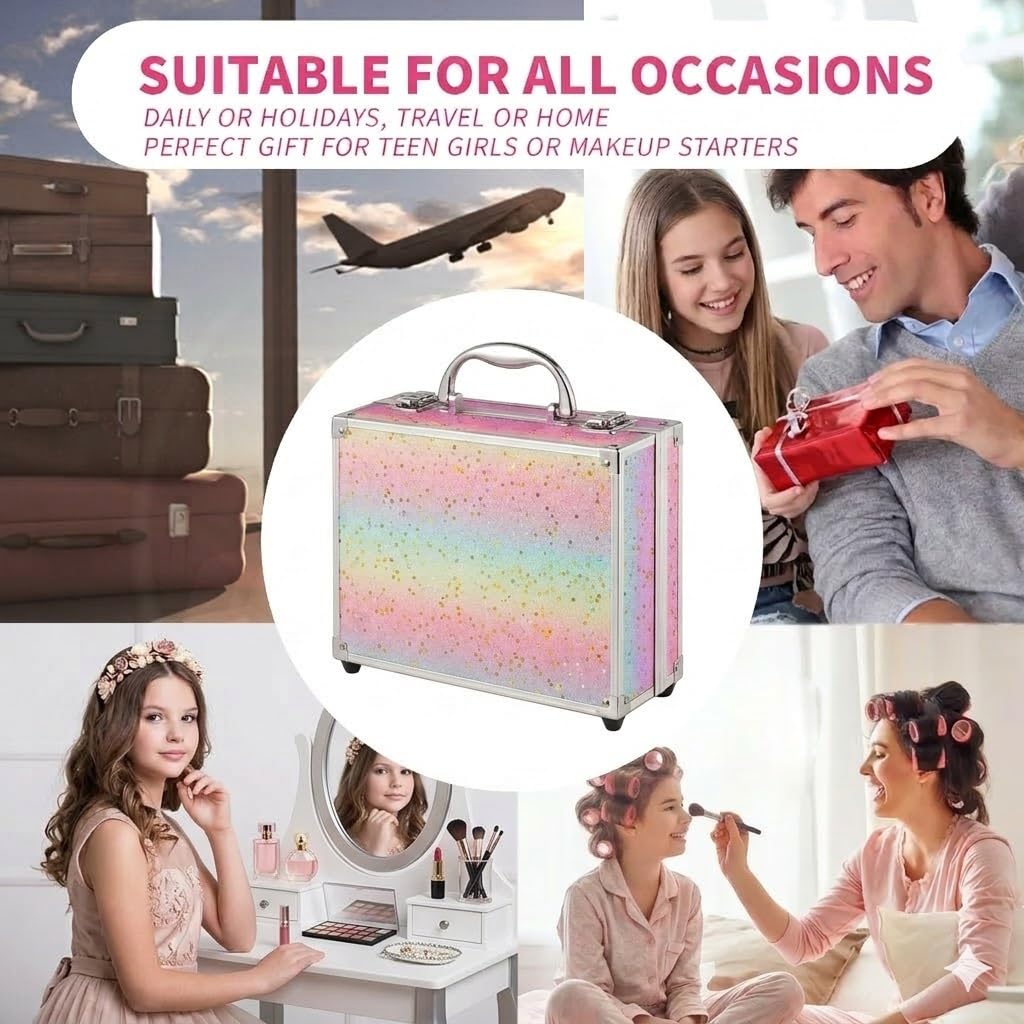 Hot Sugar case next to hand showing compact, travel-ready size