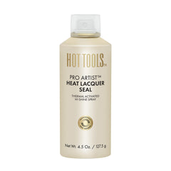HOT TOOLS front bottle packaging showing label and glossy finish benefit