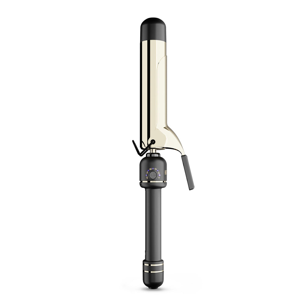 HOT TOOLS front view of 1.5-inch extended barrel showing fast styling benefit