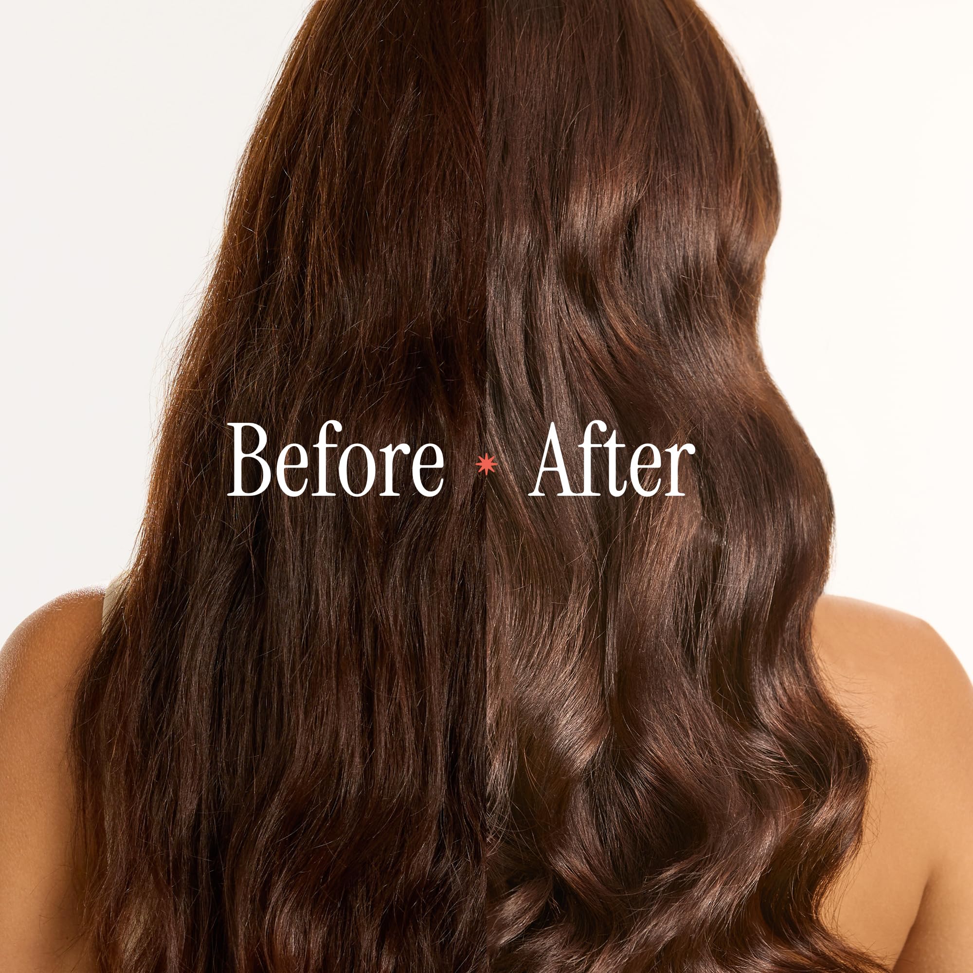 HOT TOOLS styling long hair with curling iron in a salon-style lifestyle demonstrating versatile results