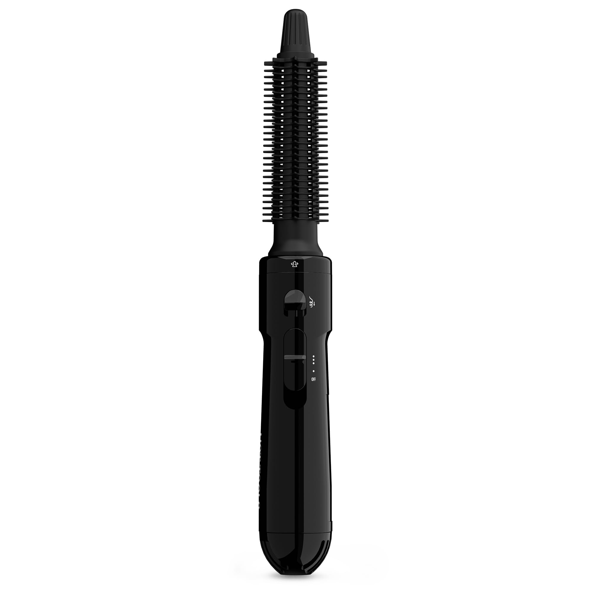 HOT TOOLS front view of hot air brush showing compact design and ease