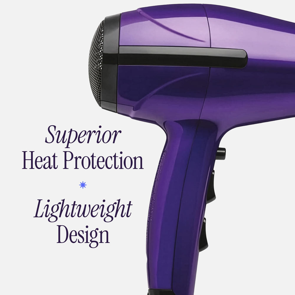 Hot Tools side profile highlighting ergonomic handle for comfortable styling