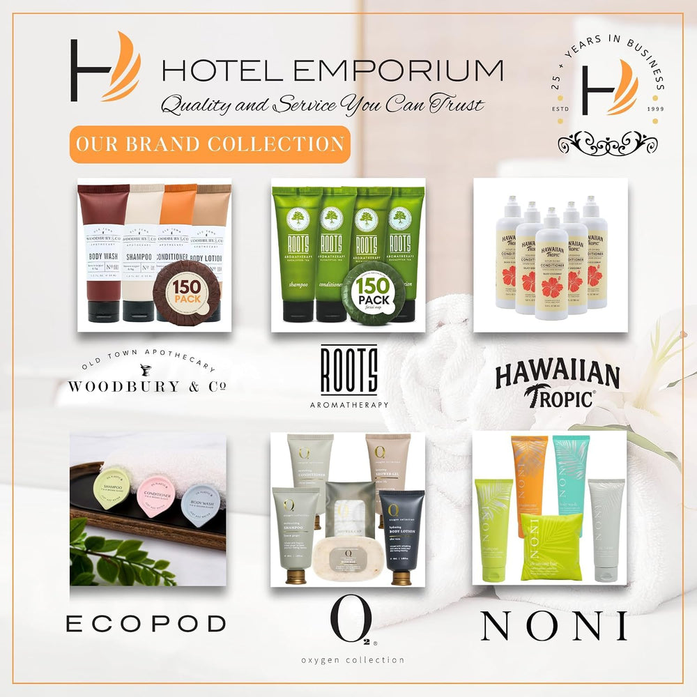 HOTEL EMPORIUM WOODBURY open bulk case with organized rows for fast restocking
