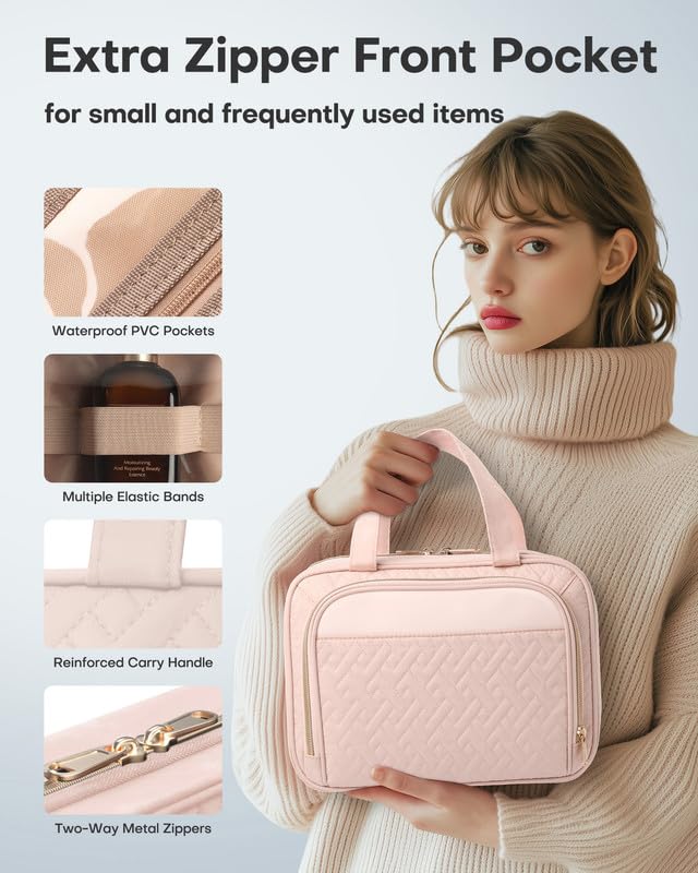 HOTOR size comparison with toiletries illustrating capacity for longer trips
