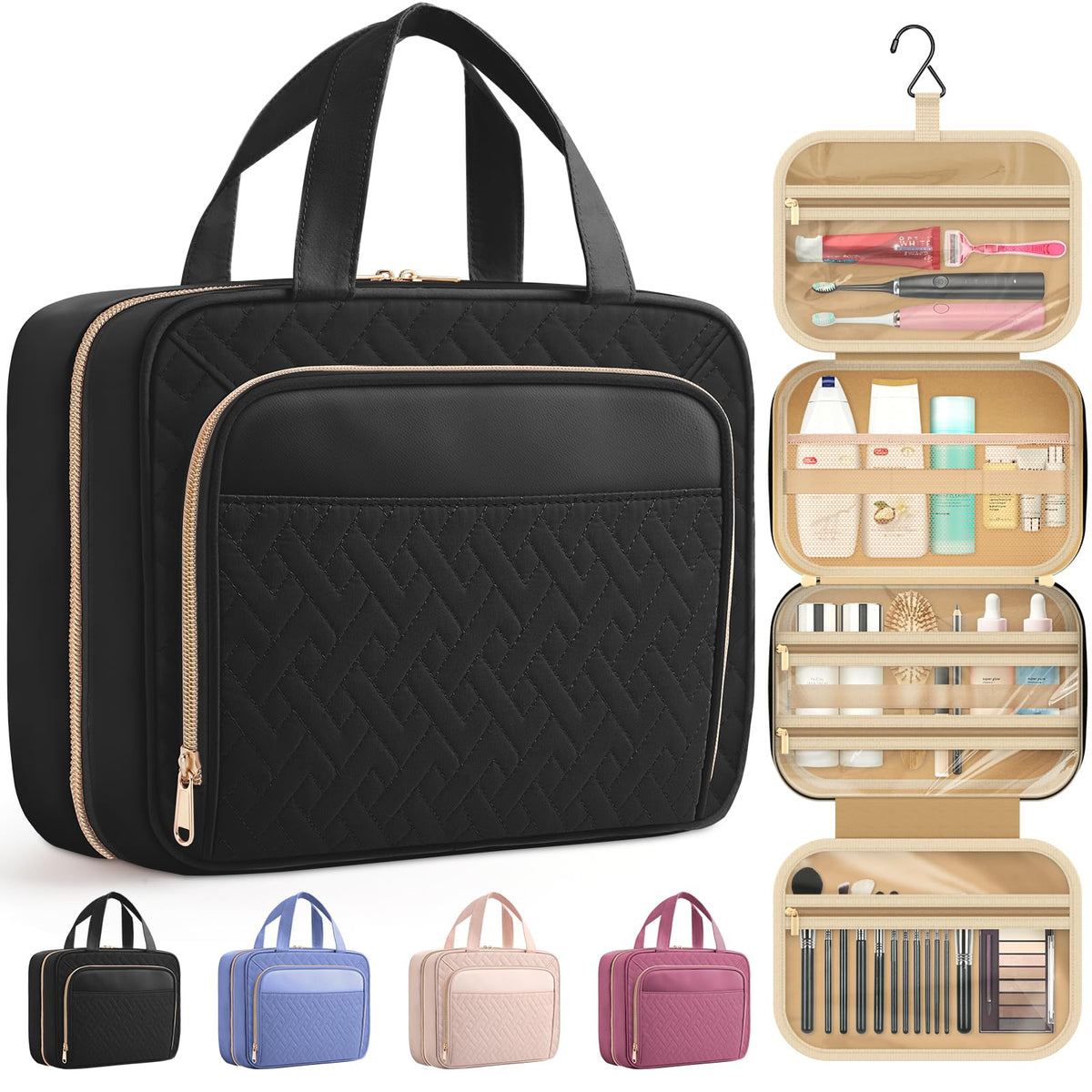 HOTOR front closed large bag showing compact profile and quick grab benefit