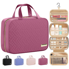 HOTOR front closed bag in rosewood-pink showing compact travel-ready design