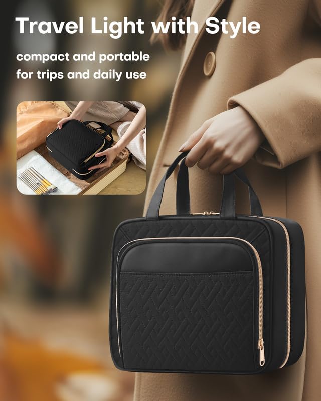 HOTOR packed inside suitcase illustrating space-saving packing and travel readiness