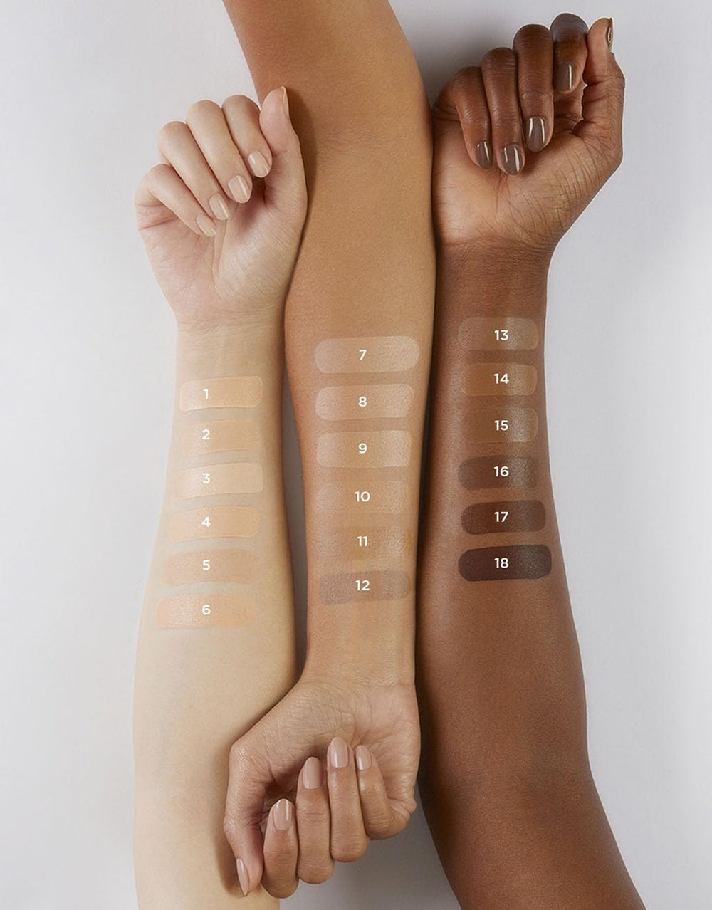 Hourglass ingredients closeup showing hyaluronic acid and botanicals for hydration