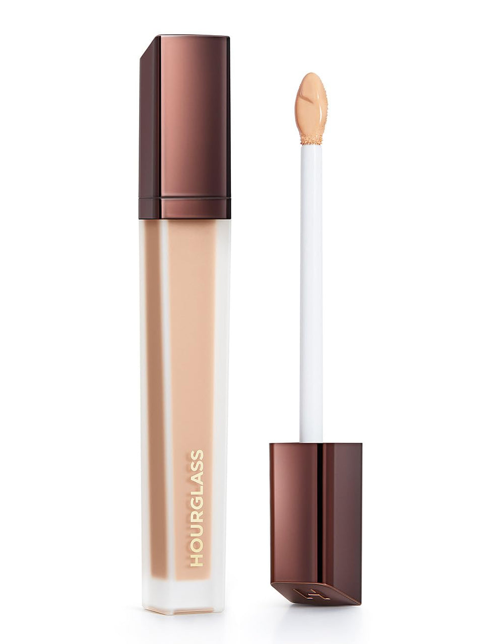 HOURGLASS front packaging showing sleek tube and branding for polished presentation