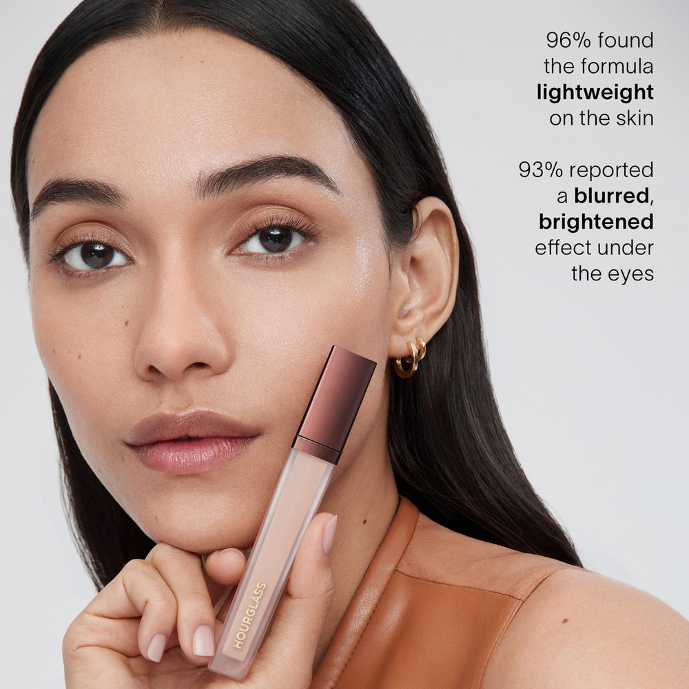 Hourglass shade range display helping shoppers find accurate matches quickly